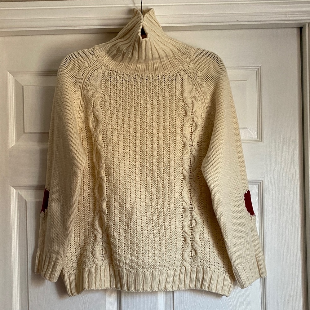 Cozy Cream Cable Knit Sweater